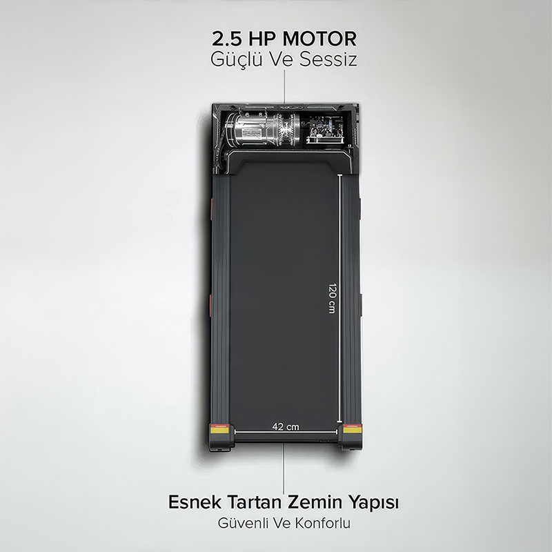 Proforce Zeta Otomatik Eğim Koşu Bandı Kirala ya da Satın Al